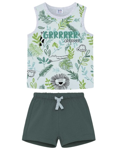 CONJUNTO SIN MANGAS "ANIMAL" YATSI...