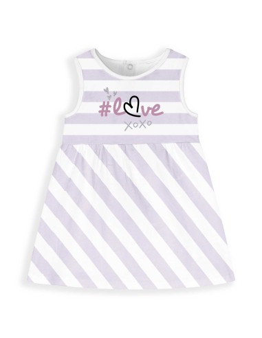 VESTIDO SIN MANGAS CORTO "LOVE" YATSI...