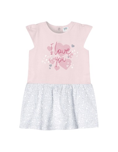 VESTIDO SIN MANGAS CORTO "I LOVE YOU"...