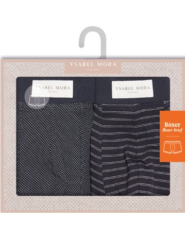 BÓXER PACK DE 2 YSABEL MORA 20235