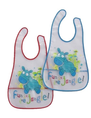 BABEROS 2 PIEZAS MULTICOLOR...