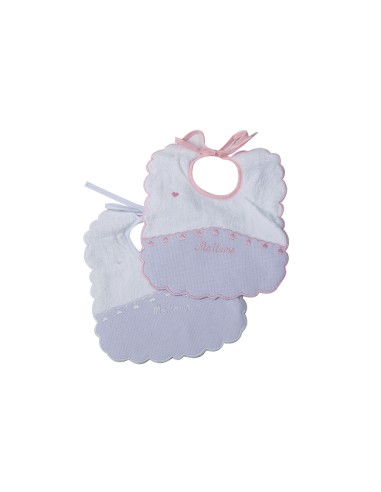 JUEGO BABEROS BORDAR 2 PIEZAS...