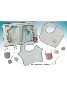 JUEGO ESTUCHE (BABERO +...