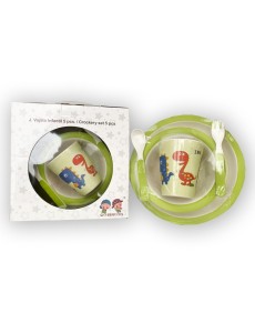 J. VAJILLA INFANTIL 5 PCS....