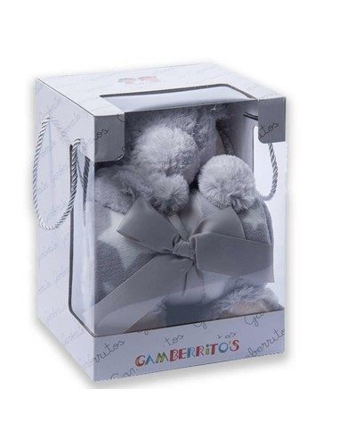 MUÑECO + MANTA 80x110 GAMBERRITOS 10336