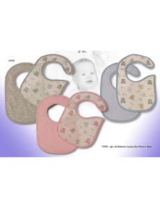 JUEGO BABEROS 2 PIEZAS...