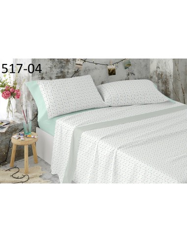 JUEGO DE SÁBANAS BURRITO BLANCO 517