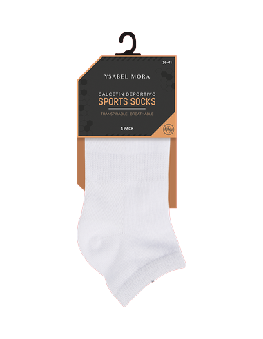 PACK DE 3 CALCETIN INVISIBLE...