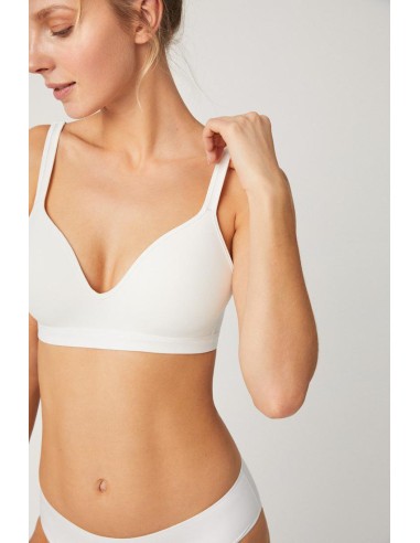 SUJETADOR SIN ARO CON RELLENO YSABEL...