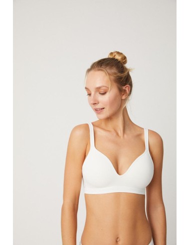 SUJETADOR SIN ARO CON RELLENO YSABEL...