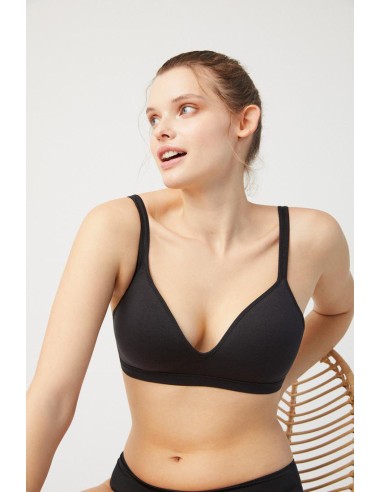 SUJETADOR SIN ARO CON RELLENO YSABEL...