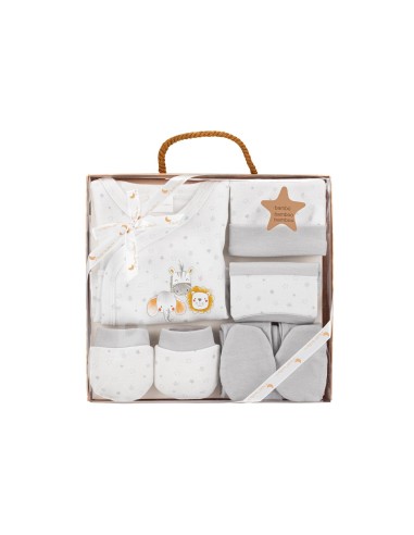 SET REGALO 5 PCS 100% ALG  T 0-6 M...