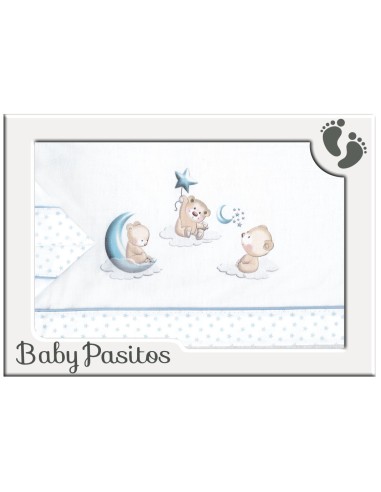 TRIPTICO CUNA BABY PASITOS 3207