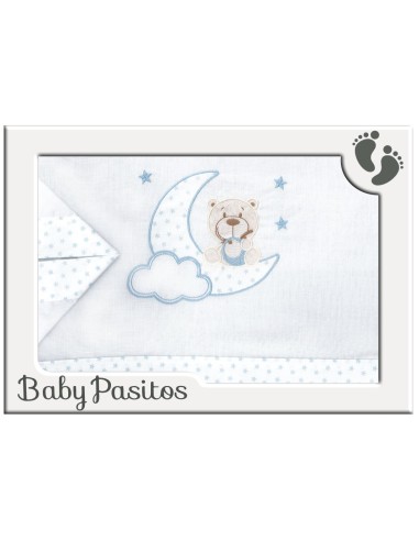 TRIPTICO CUNA "OSO LUNA" BABY PASITOS...