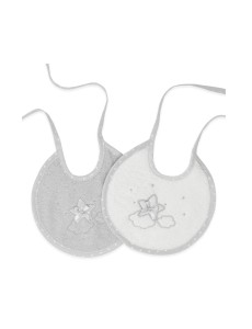 BABERO BORDADO RIZO + TELA...