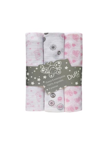 GASA ESTAMPADA 100% ALGODON (3...