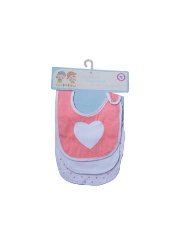 Juego baberos 3 piezas GAMBERRITOS 10289