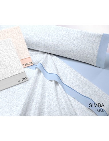 JUEGO DE SÁBANAS "SIMBA" BON DIORNO