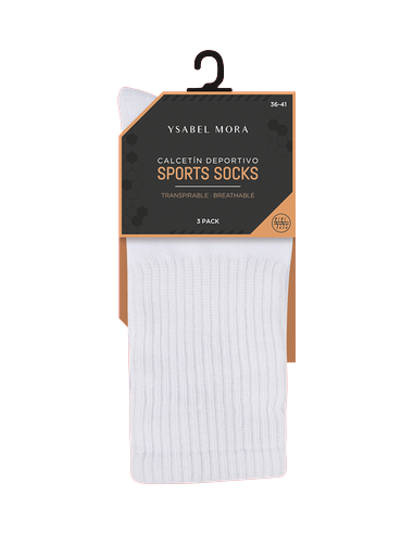 CALCETÍN TRANSPIRABLE PACK DE 3 (CAJA...