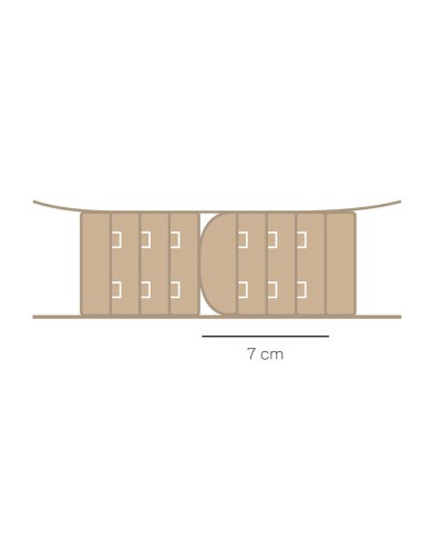 Extensor doble estrecho para...