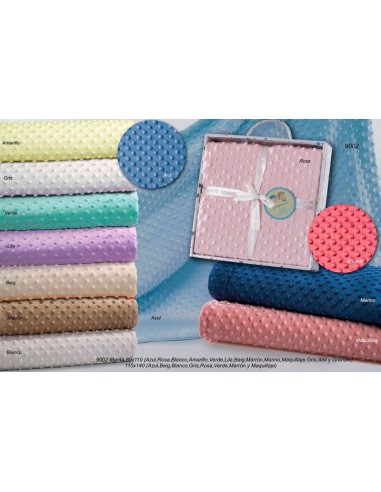MANTA INFANTIL 80x110 GAMBERRITOS 9999
