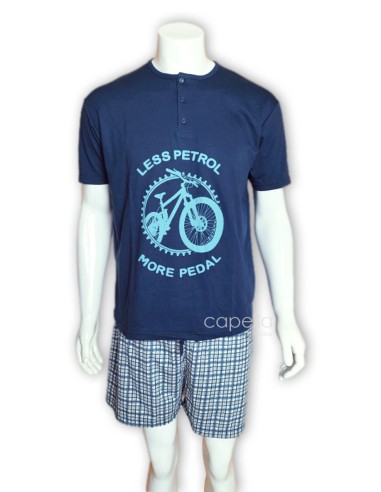 PIJAMA CABALLERO MANGA CORTA CAPELLA...