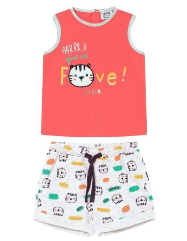 CONJUNTO SIN MANGAS "TIGER" YATSI...