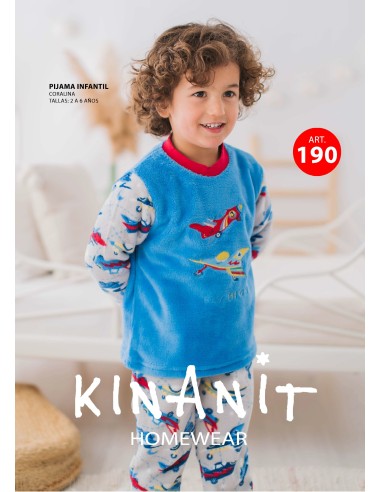 PIJAMA  INFANTIL Coralina KINANIT 190