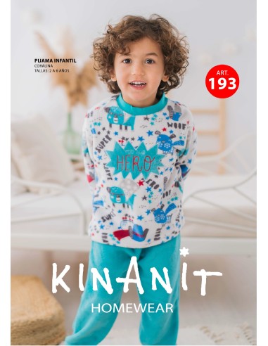 PIJAMA  INFANTIL Coralina KINANIT 193