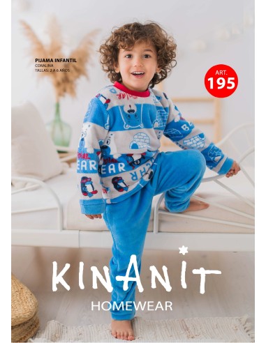 PIJAMA  INFANTIL Coralina KINANIT 195