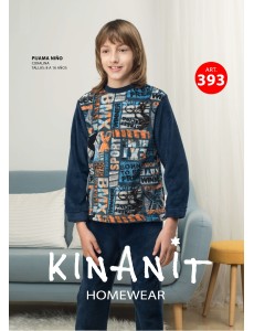 PIJAMA  NIÑO Coralina...