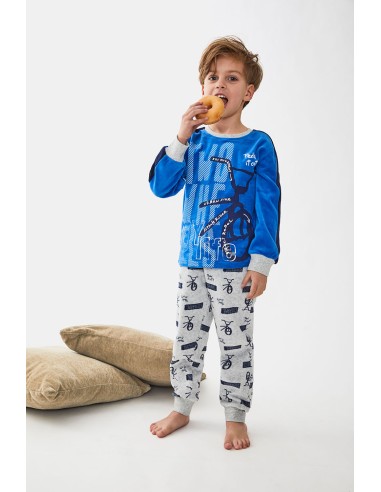 PIJAMA NIÑO TUNDOSADO "PEDAL IT...