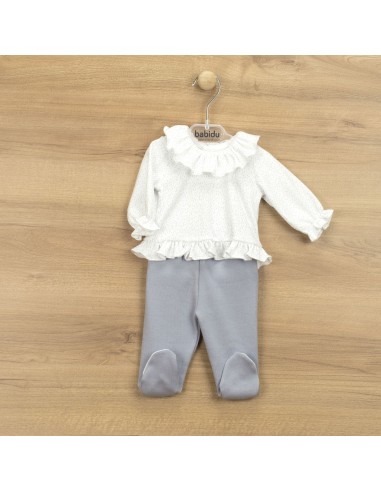 CONJ.POLAINA + JUBÓN C/VOLANTE PLUVIA...