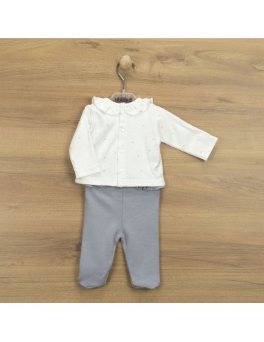 CONJ.POLAINA + JUBÓN C/VOLANTE LUA...