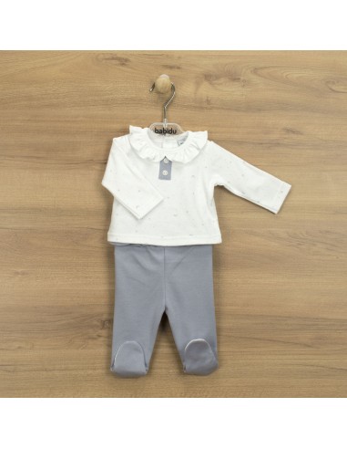 CONJ.POLAINA + JUBÓN C/VOLANTE LUA...