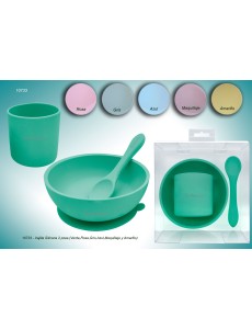 VAJILLA SILICONA 3 PCS....