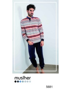 PIJAMA HOMBRE TERCIOPELO...