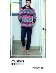 BATA HOMBRE ESTAMPADO...