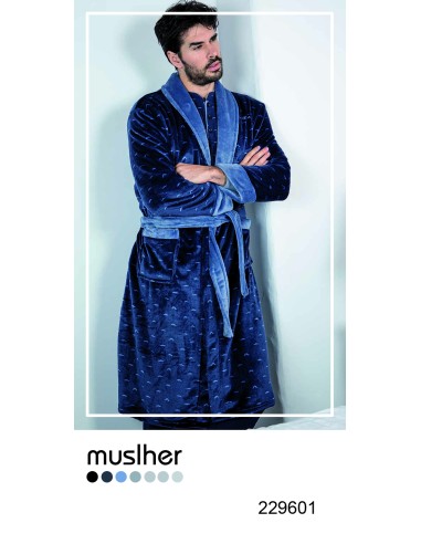 BATA HOMBRE ESTAMPADO BIGOTES MUSLHER...