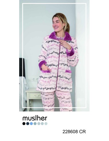 BATA MUJER ESTAMPADO "GOOD THINGS...