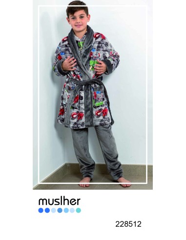 BATA INFANTIL ESTAMPADO VESPA MUSLHER...