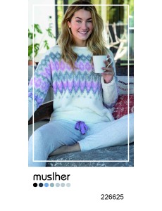 PIJAMA MUJER ESTAMPADO...