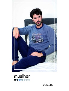 PIJAMA HOMBRE ESTAMPADO...