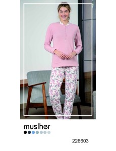 PIJAMA MUJER ESTAMPADO...