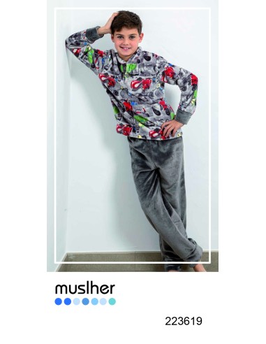 PIJAMA INFANTIL CORALINA ESTAMPADO...