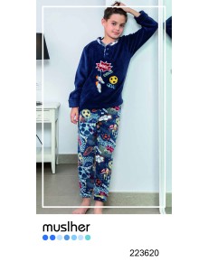 PIJAMA INFANTIL APLIQUE...