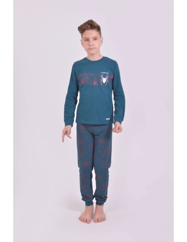 PIJAMA PUNTO JUNIOR NIÑO TELARAÑAS...