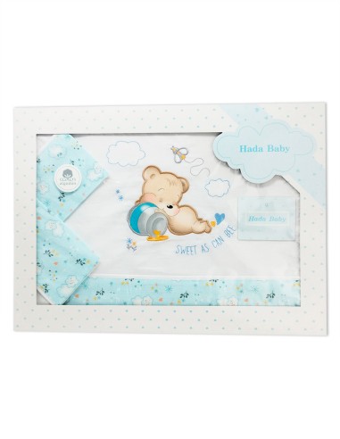 Juego de sábanas 3 piezas bordada...