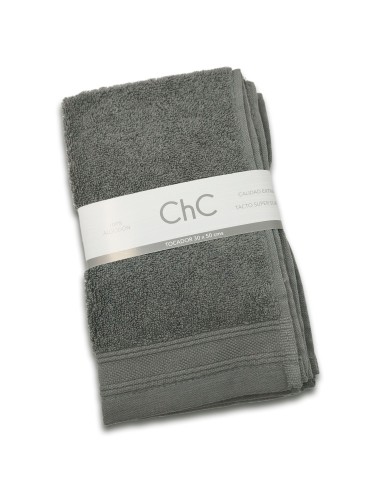 Pack Toalla tocador CHC Gris oscuro