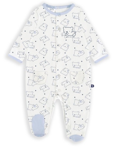 PELELE MANGA LARGA "OSITO DORMILON"...